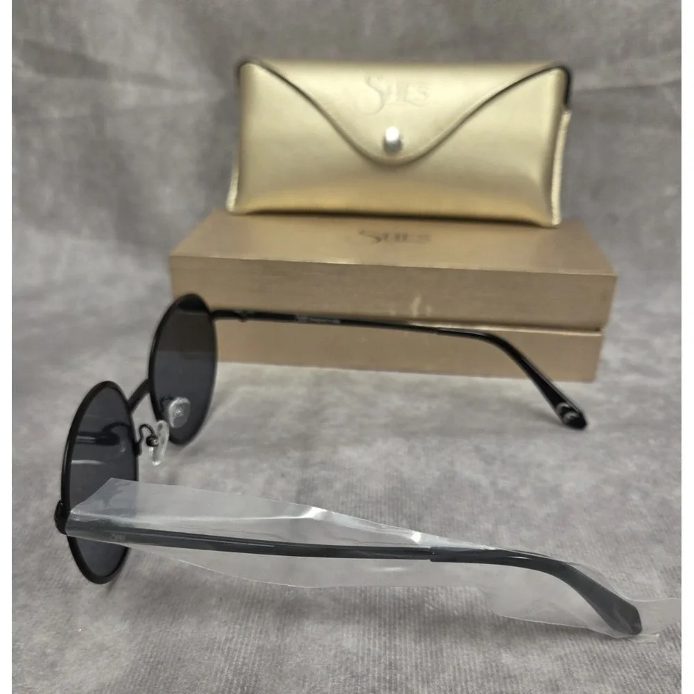 SHES Retro Round Sunglasses Polarized New